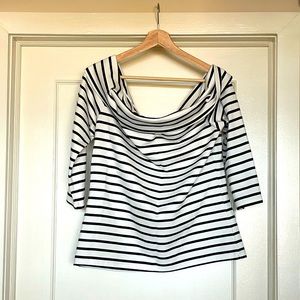 Anthropologie off the shoulder shirt